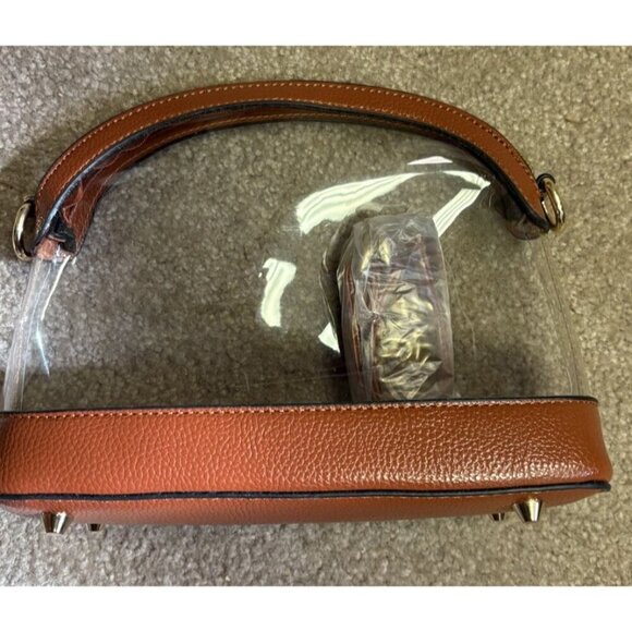 Hoxis Stadium Approved Bag Vegan Leather Trim And Chain - Picture 2 of 9